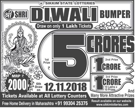 crore lottery ticket Maharashtra.